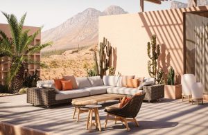 Salon de jardin multifonctionnel