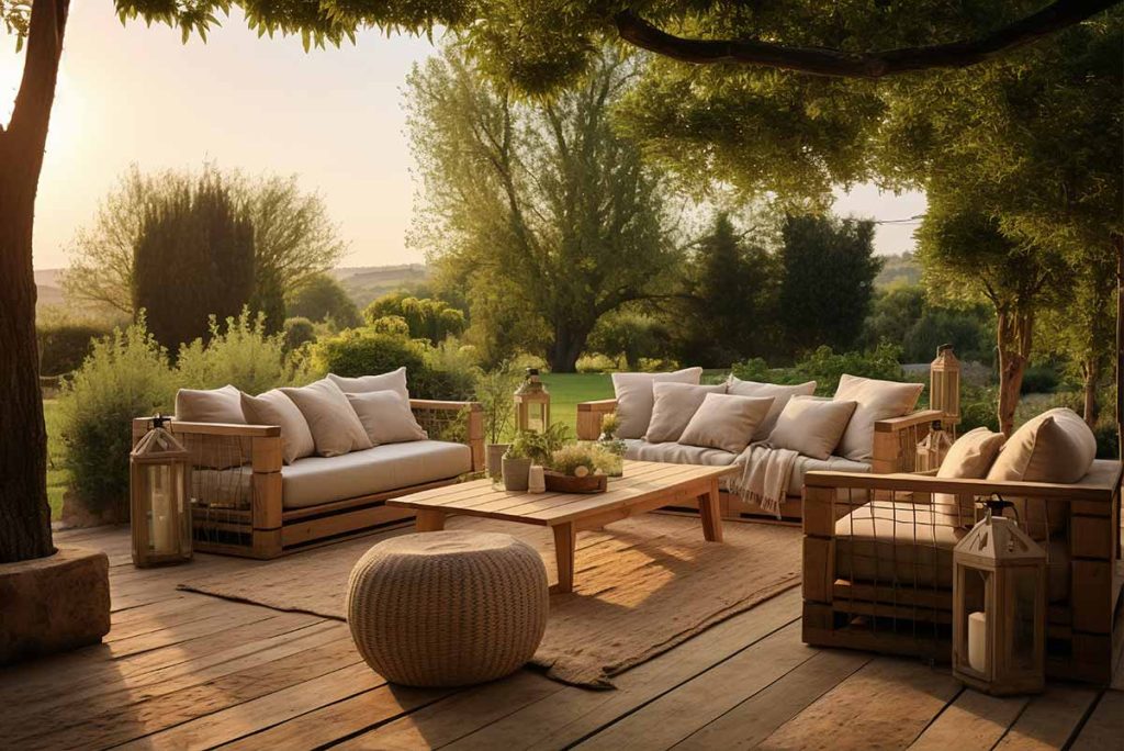 Salon de jardin