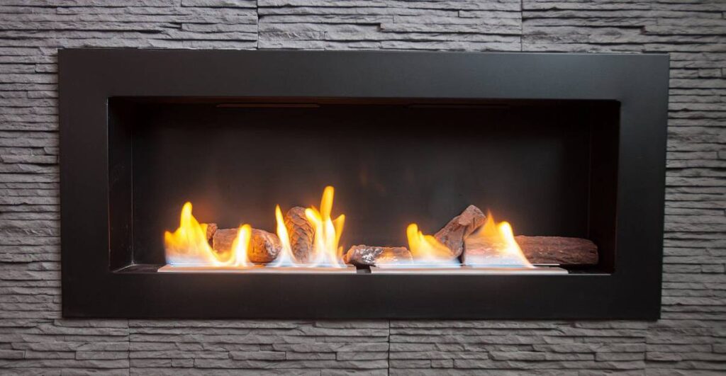 Installation d'une cheminée à bois