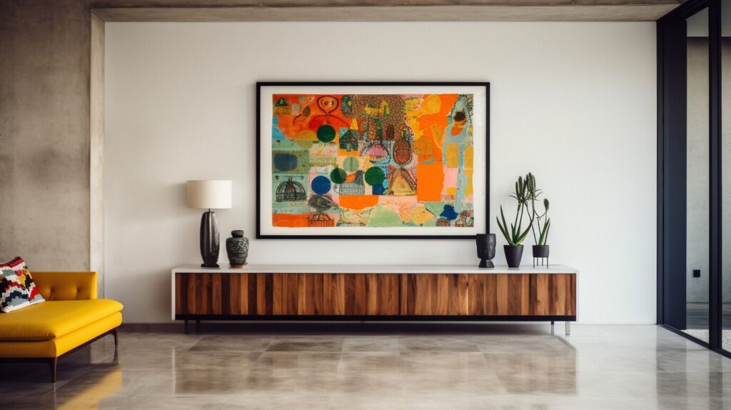 5 astuces pour mettre en valeur les oeuvres d’art dans le salon