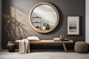 Où placer un miroir pour maximiser la lumière dans le salon ?