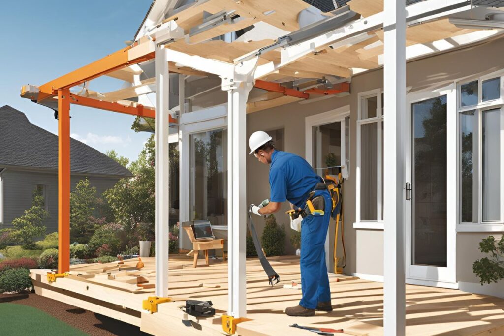 12-Véranda en kit PVC