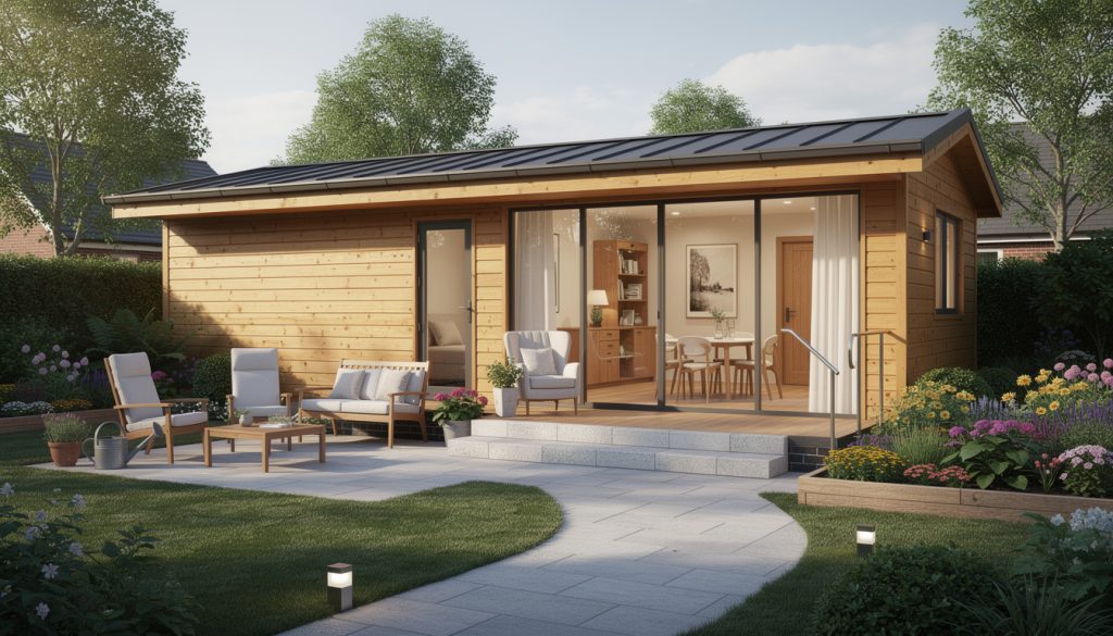 découvrez studio pmr, le studio de jardin clé en main et haut de gamme, spécialement conçu pour le confort et l'autonomie des seniors. une solution pratique et élégante pour un espace de vie supplémentaire.