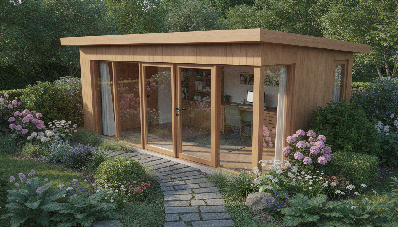 Studio indépendant dans votre jardin : l&rsquo;alliance du pratique et de l&rsquo;esthétique !