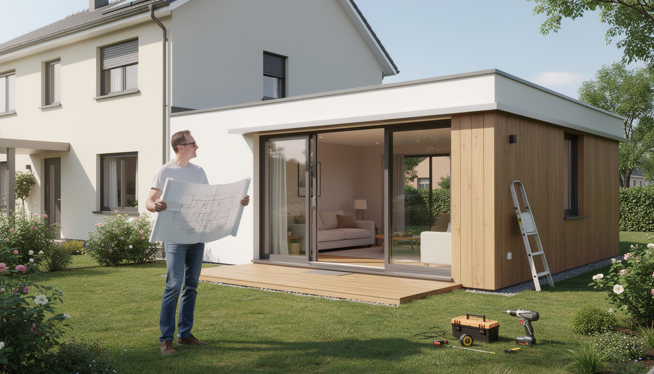Agrandissement facile : L&rsquo;annexe maison pour gagner des m² rapidement sur votre blog brico