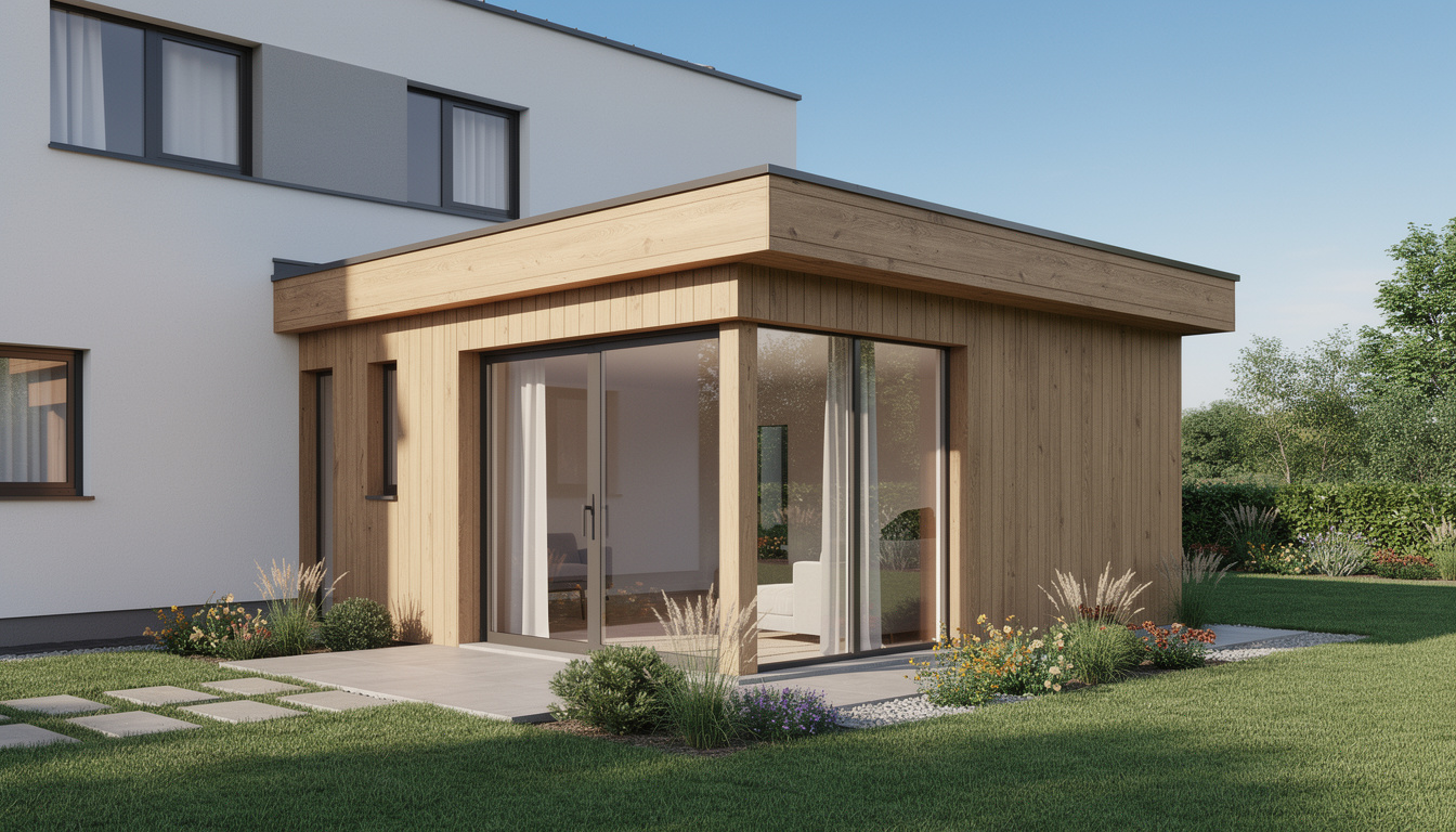 Agrandissement facile : l&rsquo;extension bois 15-20m² (Prix et conseils)