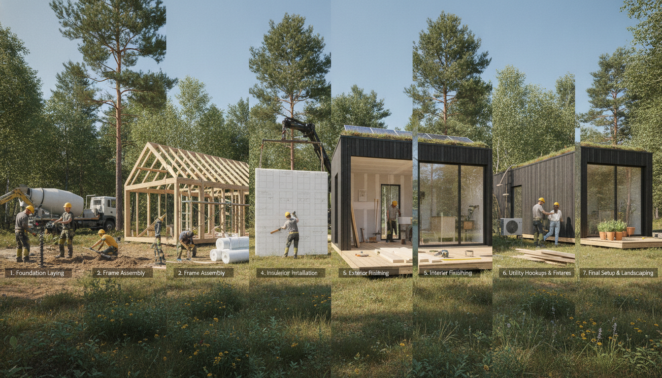 découvrez les 7 étapes clés pour une installation réussie et rapide de votre habitat léger, alliant simplicité, efficacité et confort.