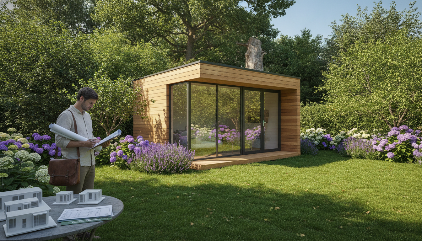Studio de jardin sans permis de construire : guides des modèles et des démarches