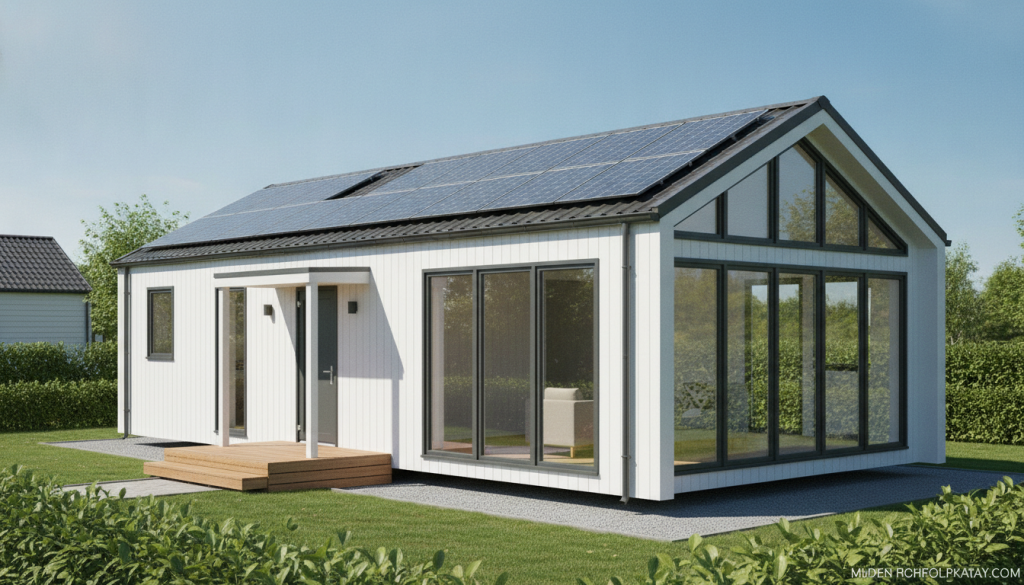 découvrez notre maison modulaire clé en main, un logement tout-en-un prêt à être installé rapidement. profitez d'un habitat moderne, pratique et personnalisable pour un confort optimal.