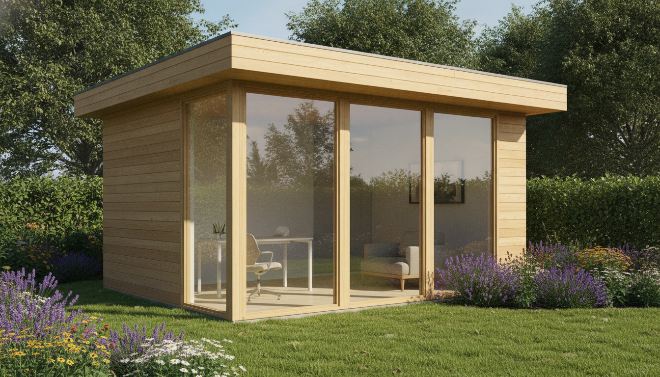Studio de jardin 15m² : une solution sans permis dès 28 000 €