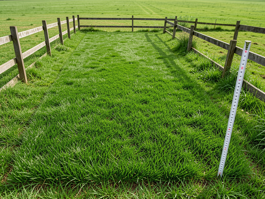 Combien de mètres de clôture pour un terrain rectangulaire de 1000m2 ?
