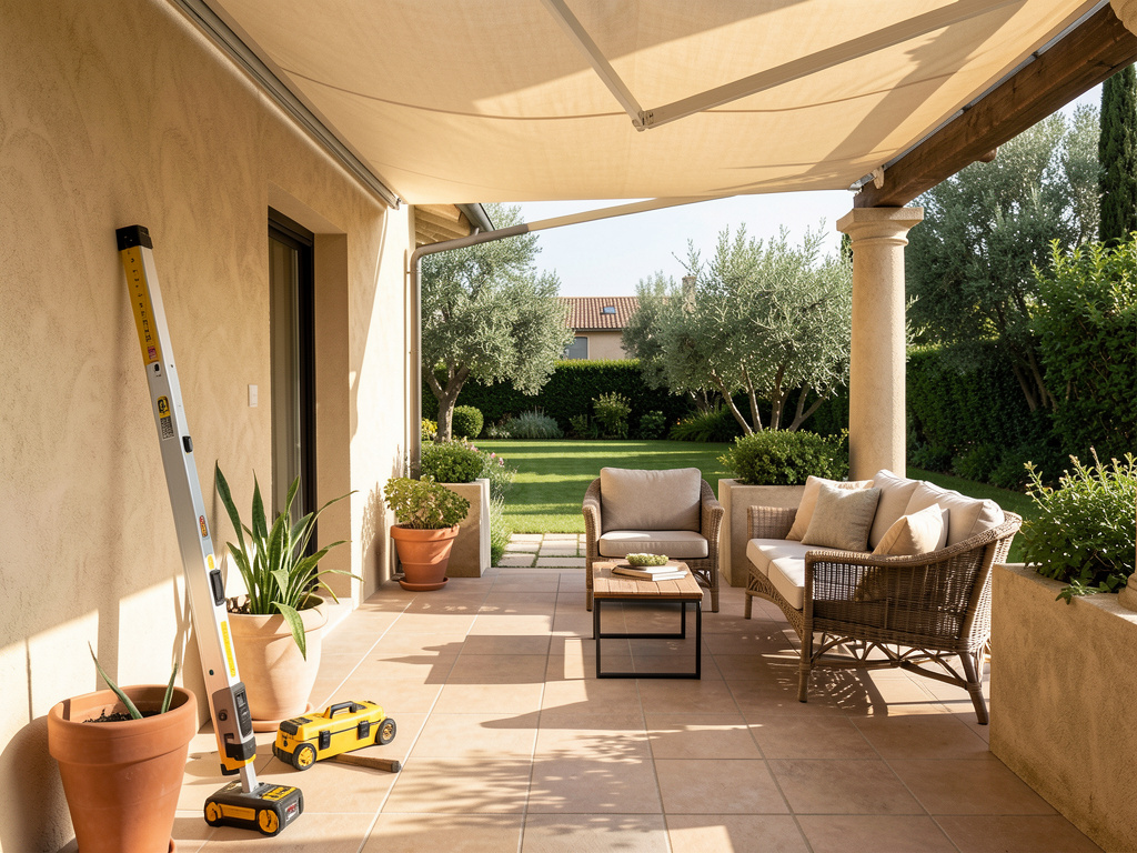Comment dimensionner l'ombrage d'une véranda de 20m2 simplement