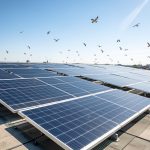 Comment protéger efficacement des panneaux solaires des oiseaux sur 1000m2 ?