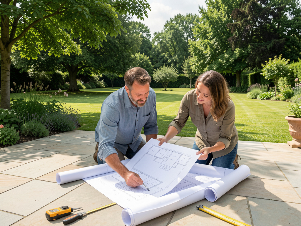 Construire une terrasse sur 1000 m2 sans permis : quelles règles respecter ?
