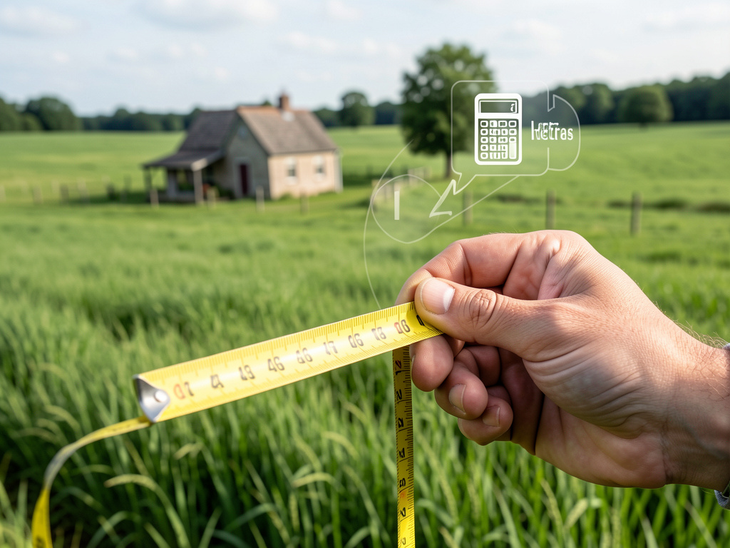 Conversion simple pour surface 400m2 en hectares expliquée