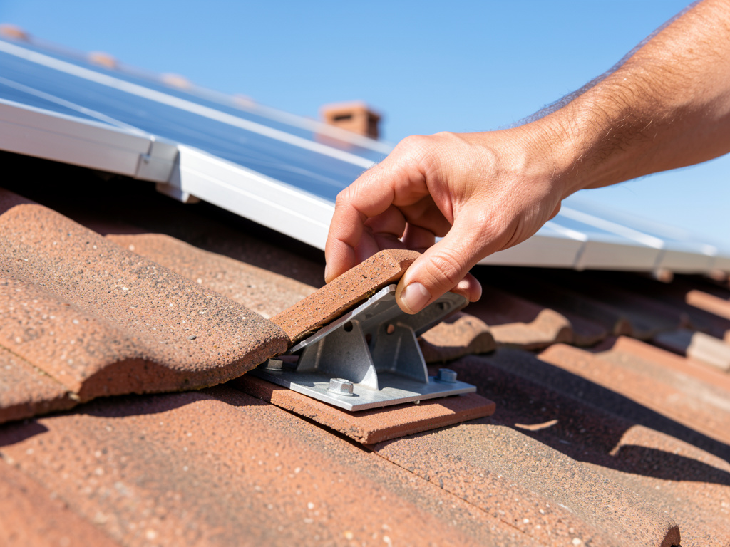 Notice pour remplacement de tuiles autour des panneaux solaires