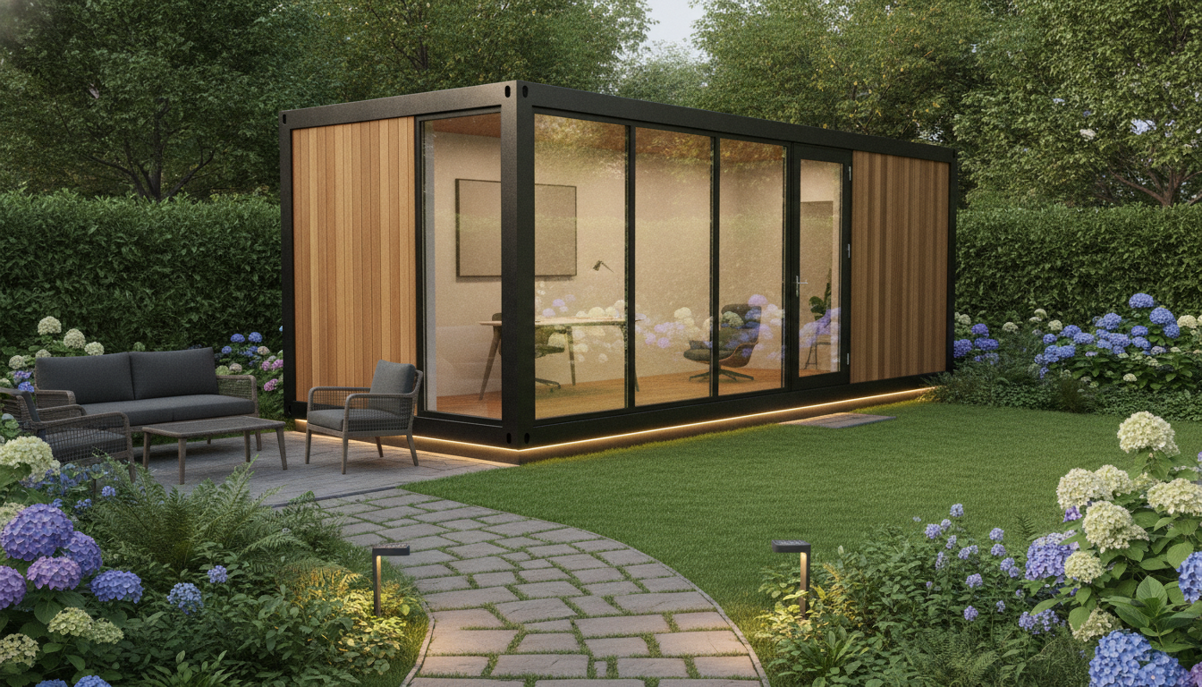 Studio Container : Une Solution d’Aménagement Innovante pour Votre Jardin